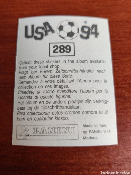 Panini sticker EE UU 94 249 Bulgaria Player ilian kiriakov rareza